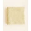 Gebreid deken - Blanket felix light yellow 